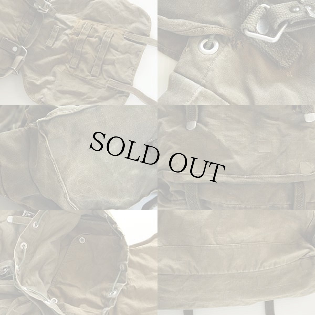 画像3: ビンテージ ミリタリー リュックサック (3)