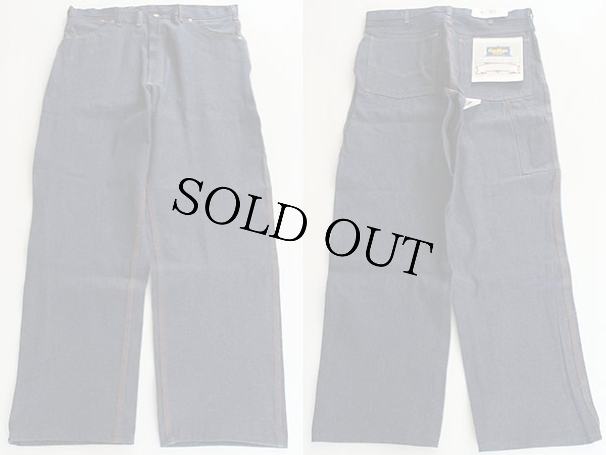 画像2: デッドストック★90s USA製 OSHKOSH B'GOSH デニムペインターパンツ w38 (2)