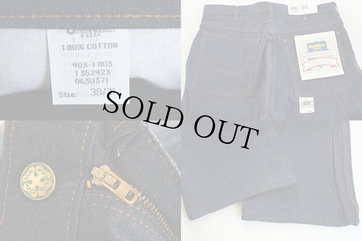 画像3: デッドストック★90s USA製 OSHKOSH B'GOSH デニムペインターパンツ w38 (3)