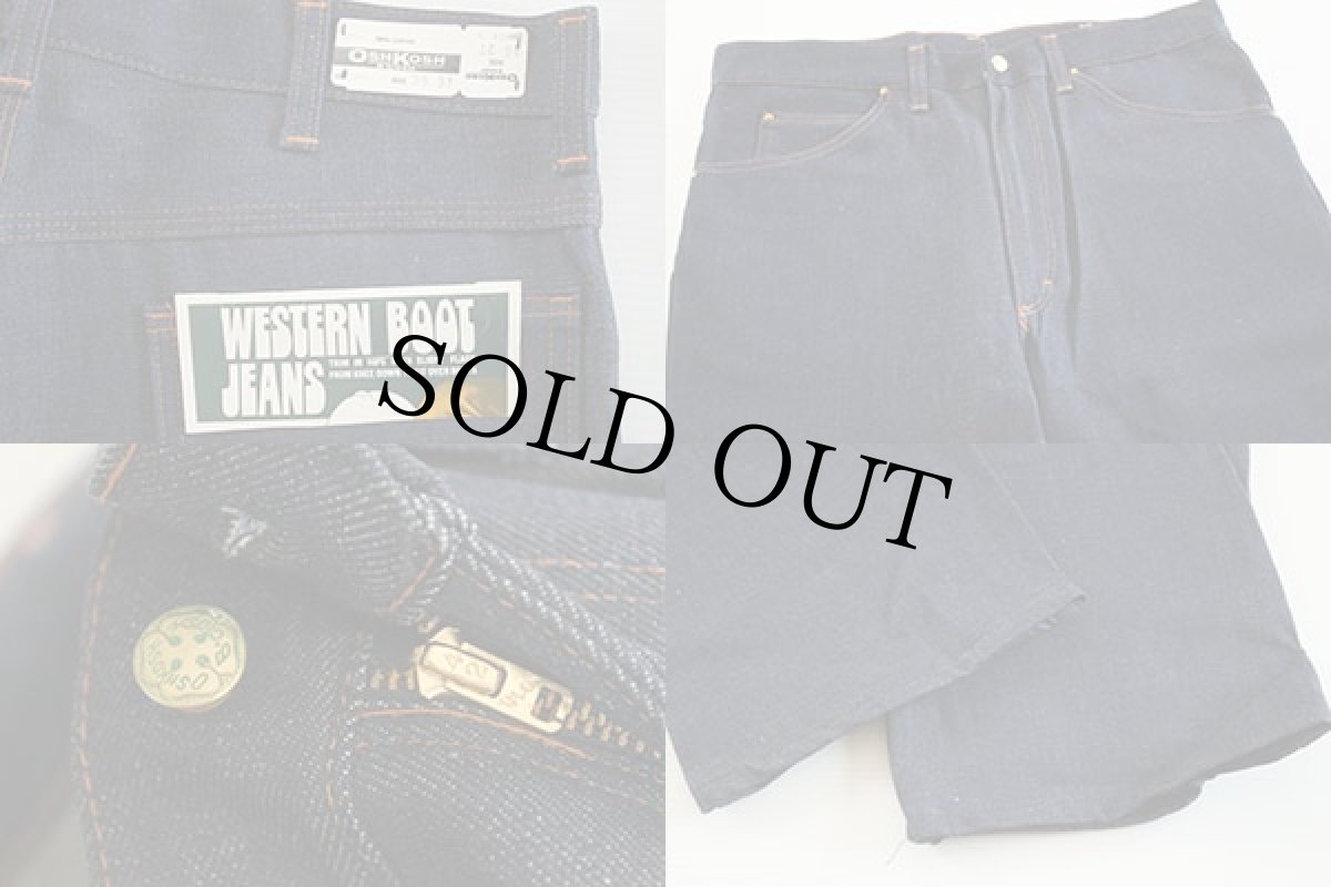 画像3: デッドストック★80s OSHKOSH B'GOSH デニムパンツ w36 (3)