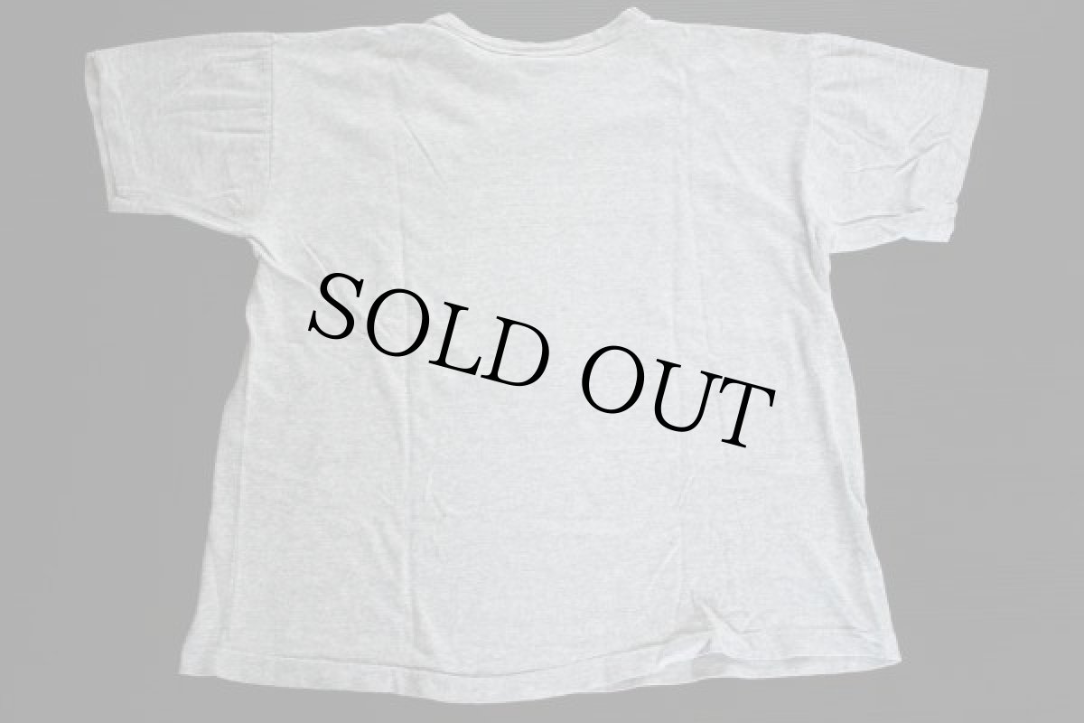 画像4: 70s USA製 Championチャンピオン OREGON 染み込みプリント 88/12 Tシャツ 杢グレー XL (4)