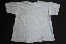 画像4: 70s USA製 Championチャンピオン OREGON 染み込みプリント 88/12 Tシャツ 杢グレー XL (4)