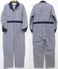 画像1: 50s GO-PFOR ツートン ヒッコリー オールインワン 38 (1)