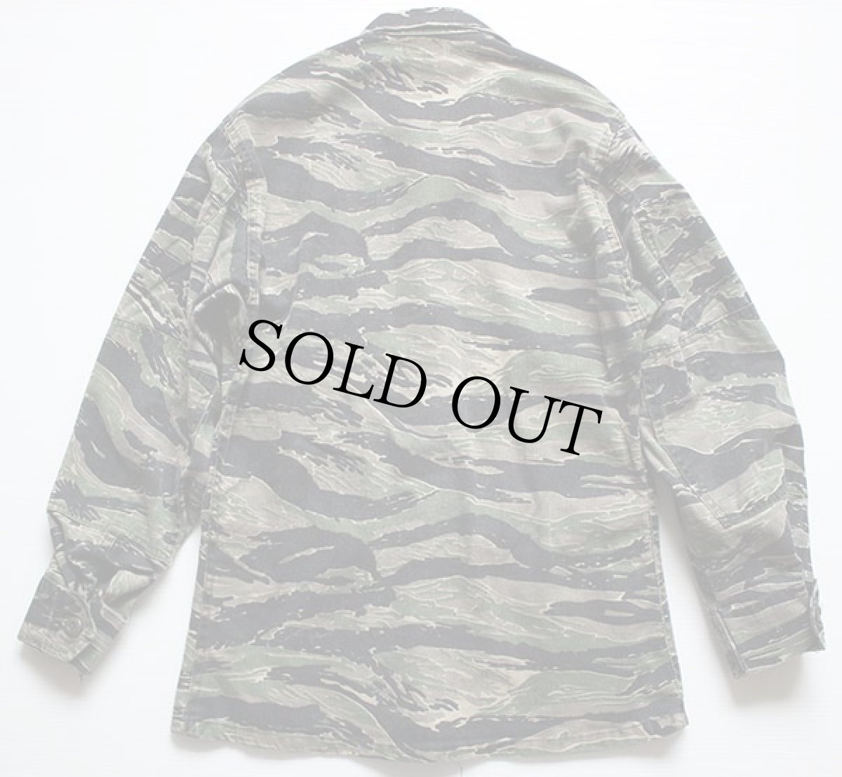 画像2: 80s TRU-SPEC タイガーカモ BDUジャケット XS-R (2)