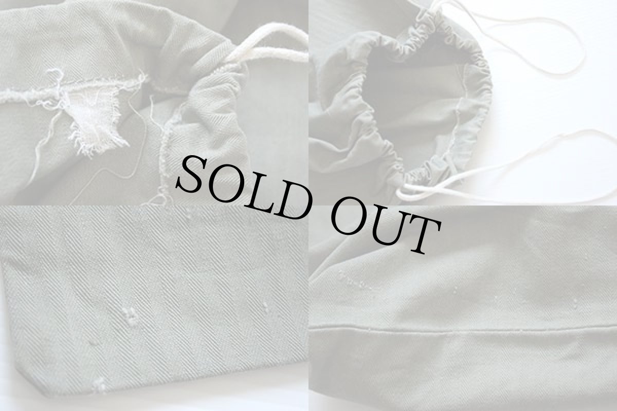 画像3: 40s 米軍 HBT ヘリンボーンツイル バッグ (3)