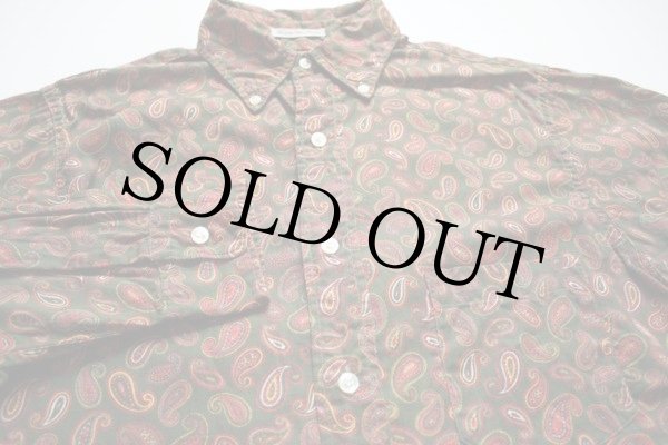 60s USA製 CAMPUS ペイズリー 総柄 コットンシャツ S - Sixpacjoe Web Shop