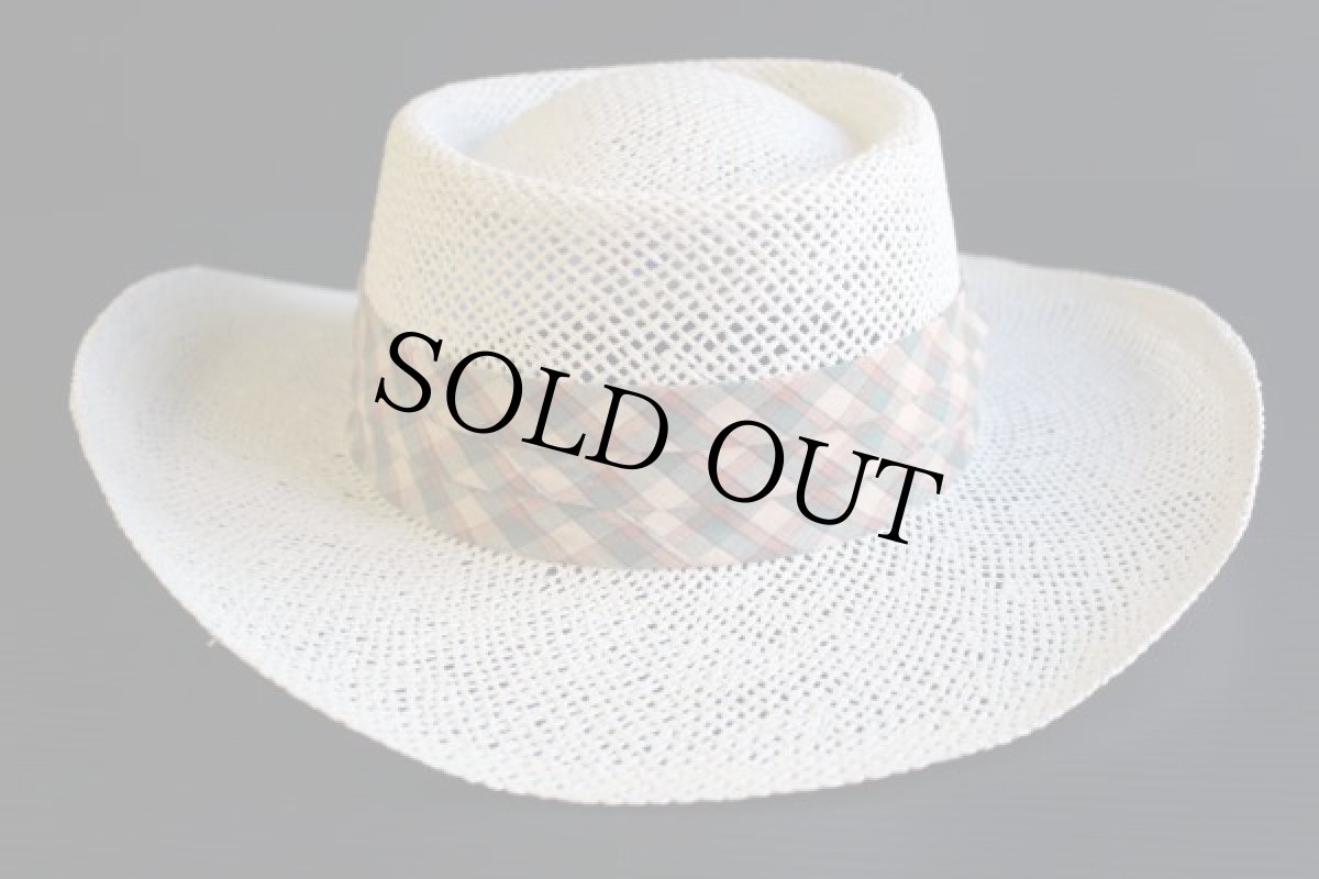 画像2: USA製 UNKNOWN リゾートハット 60cm★カンカン帽 (2)