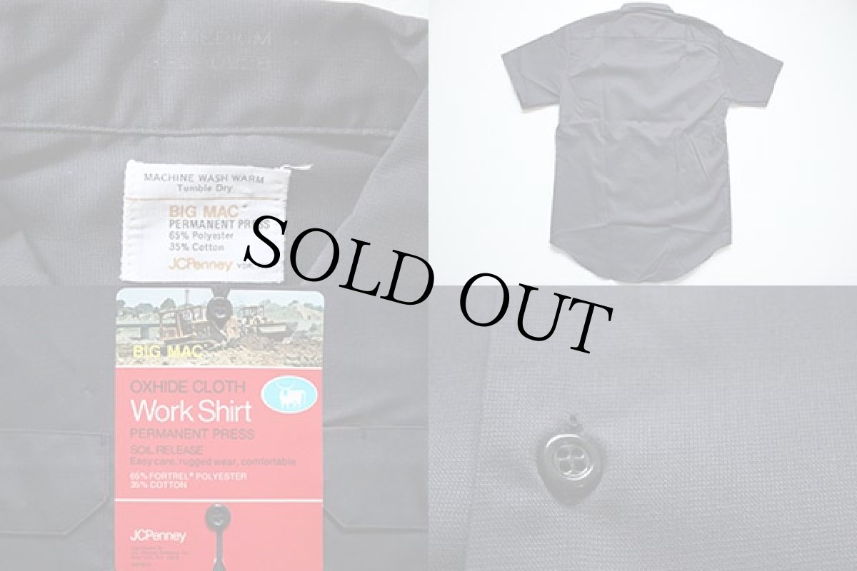 画像4: デッドストック★70s Penneys BIGMACビッグマック 半袖ワークシャツ M (4)