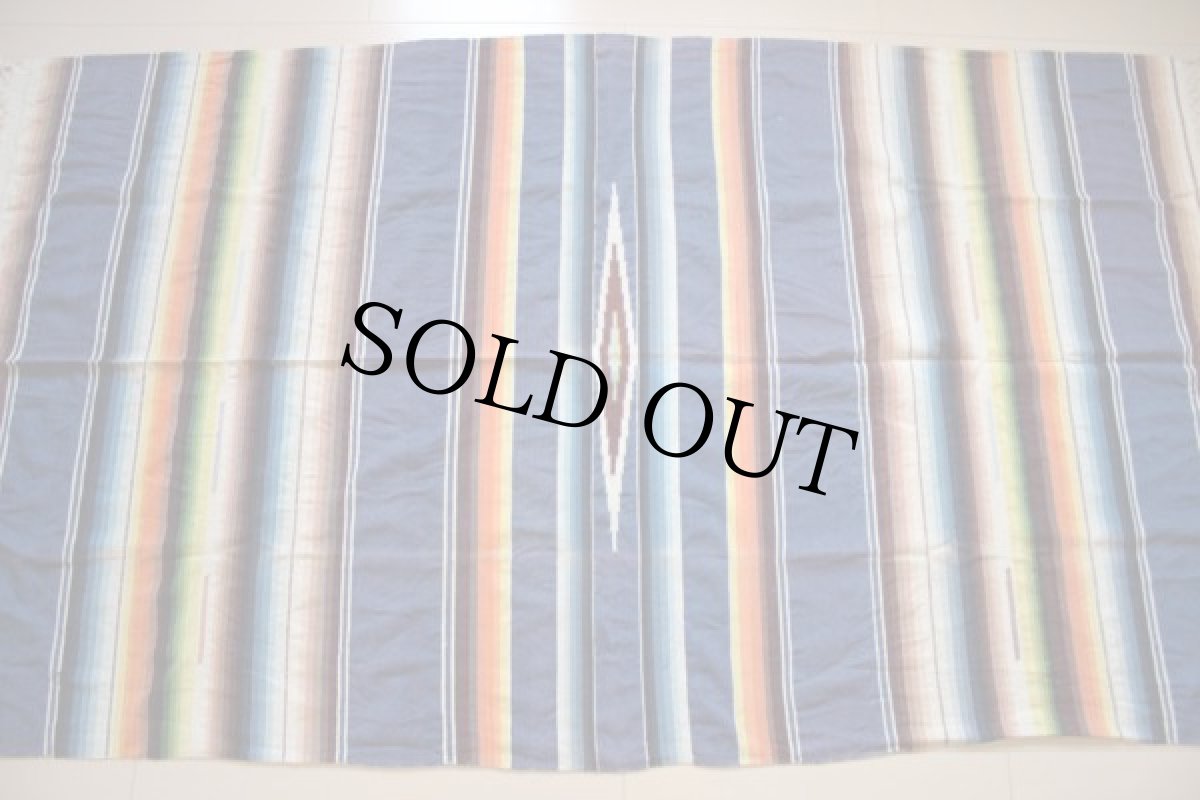 画像2: ビンテージ メキシカンラグ サラペ (2)