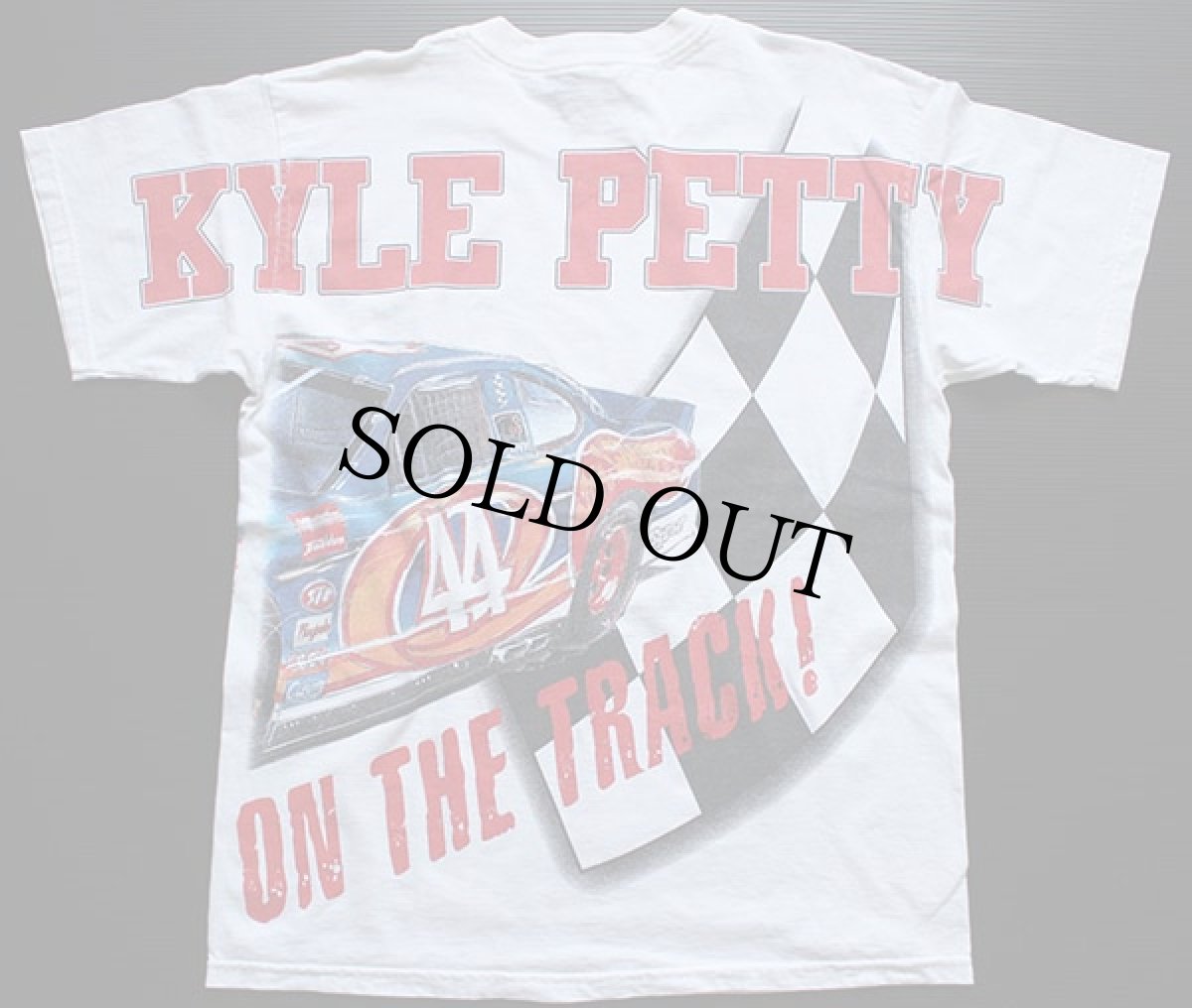 画像2: 90s HOT Wheelsホットウィール オールオーバープリント コットンTシャツ 白 L (2)