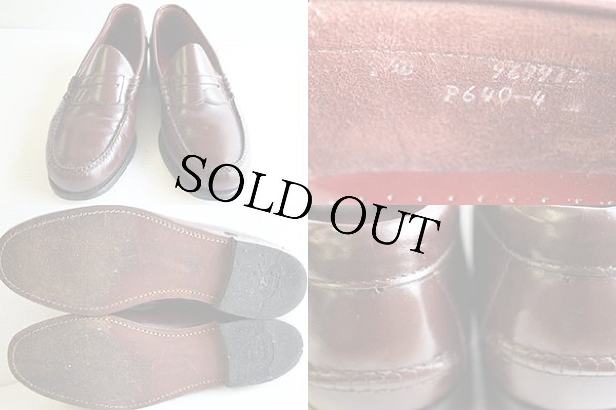 画像3: USA製 Dexter ペニー ローファー レザーシューズ バーガンディ 9.5 D★革靴 (3)