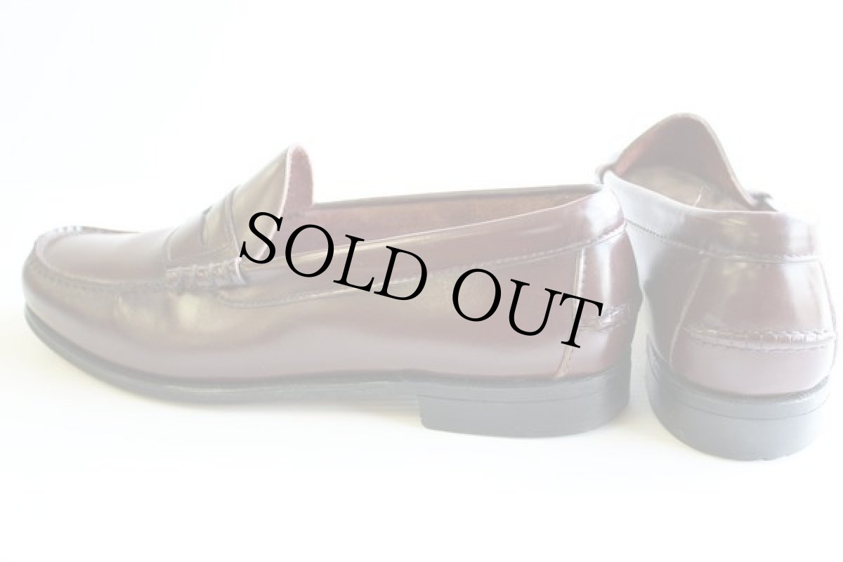 画像2: USA製 Dexter ペニー ローファー レザーシューズ バーガンディ 9.5 D★革靴 (2)