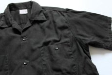 画像2: 50s PENNEY'S BIGMACビッグマック 半袖 コットン ワークシャツ 黒 (2)