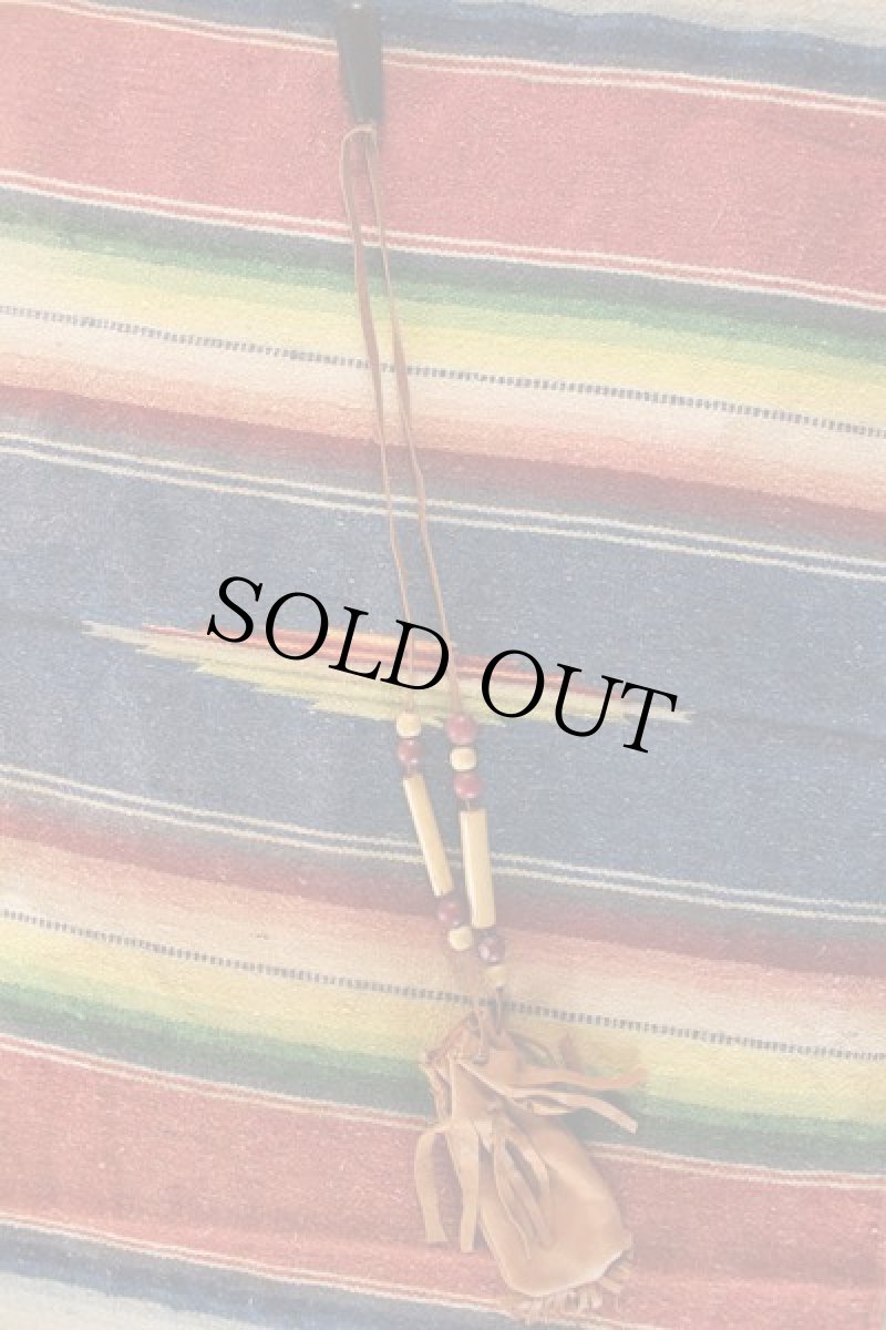 画像2: ビンテージ インディアン レザー ポーチ (2)