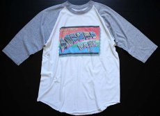画像1: 90s USA製 Bruce Springsteenブルーススプリングスティーン 七分袖 ラグラン バンドTシャツ L (1)