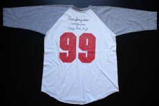画像2: 90s USA製 Bruce Springsteenブルーススプリングスティーン 七分袖 ラグラン バンドTシャツ L (2)