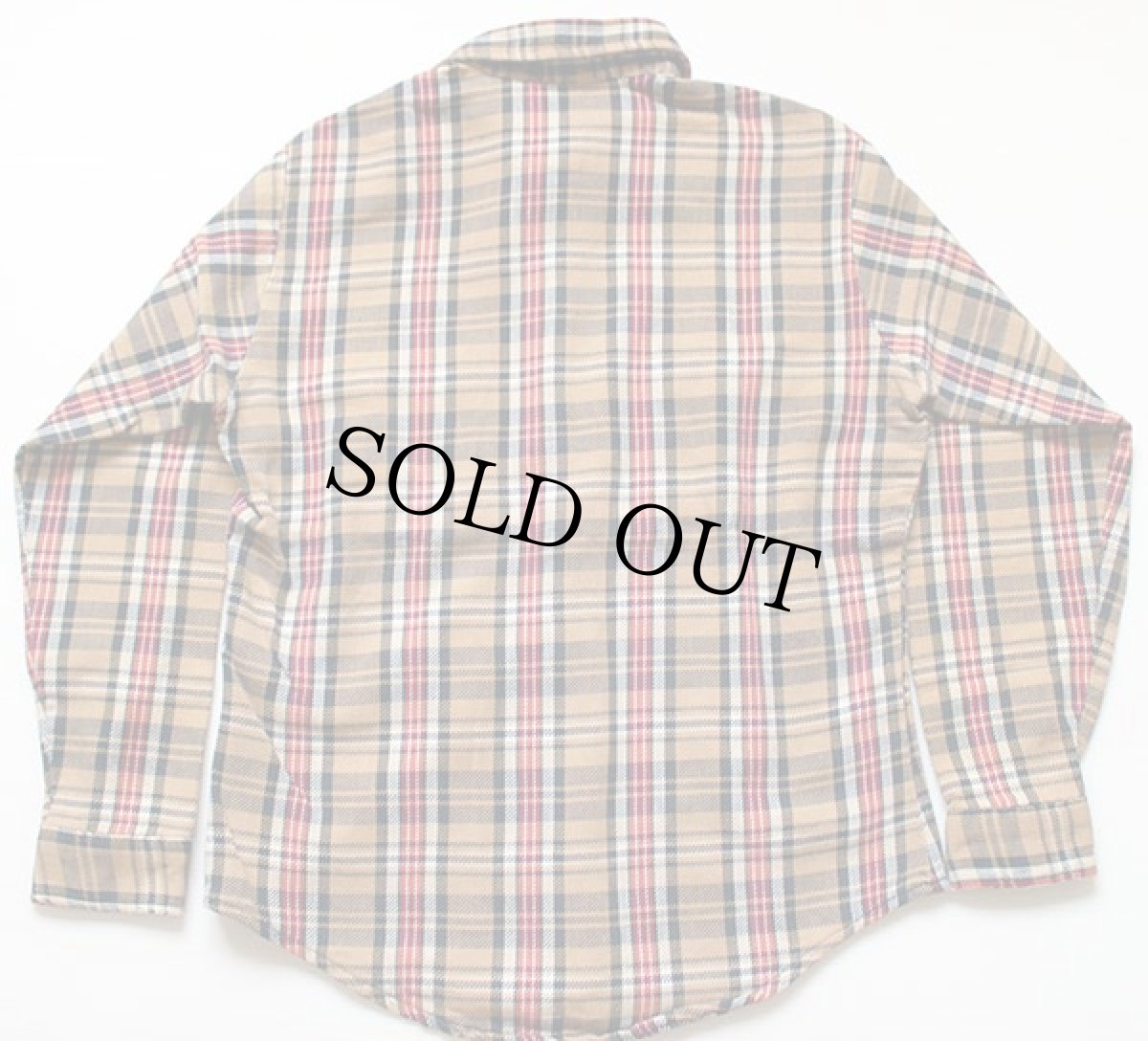 画像2: 70s JCPenney BIGMACビッグマック チェック コットン フランネルシャツ M (2)