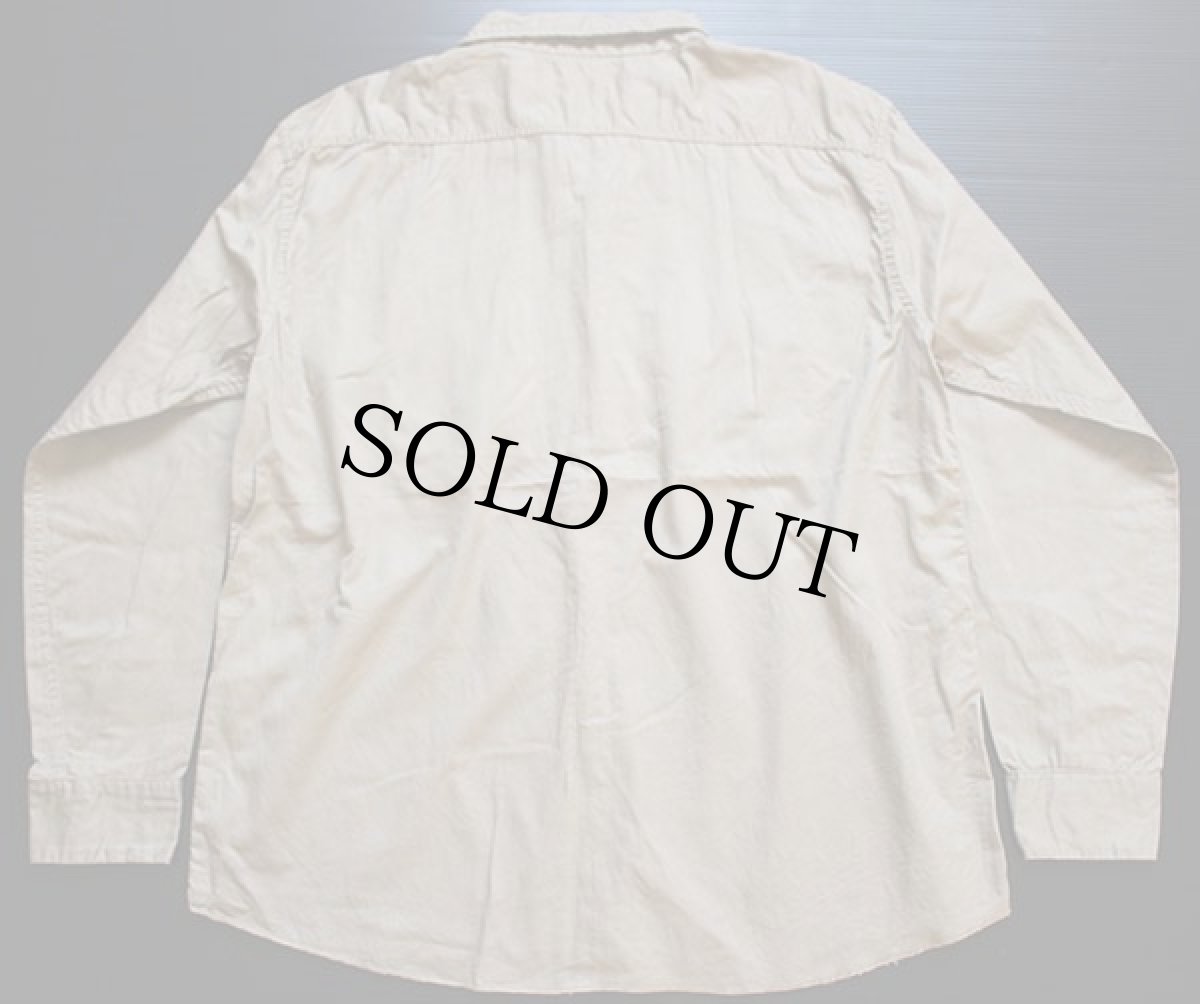画像2: 60s Old Trusty コットンポプリン ワークシャツ (2)