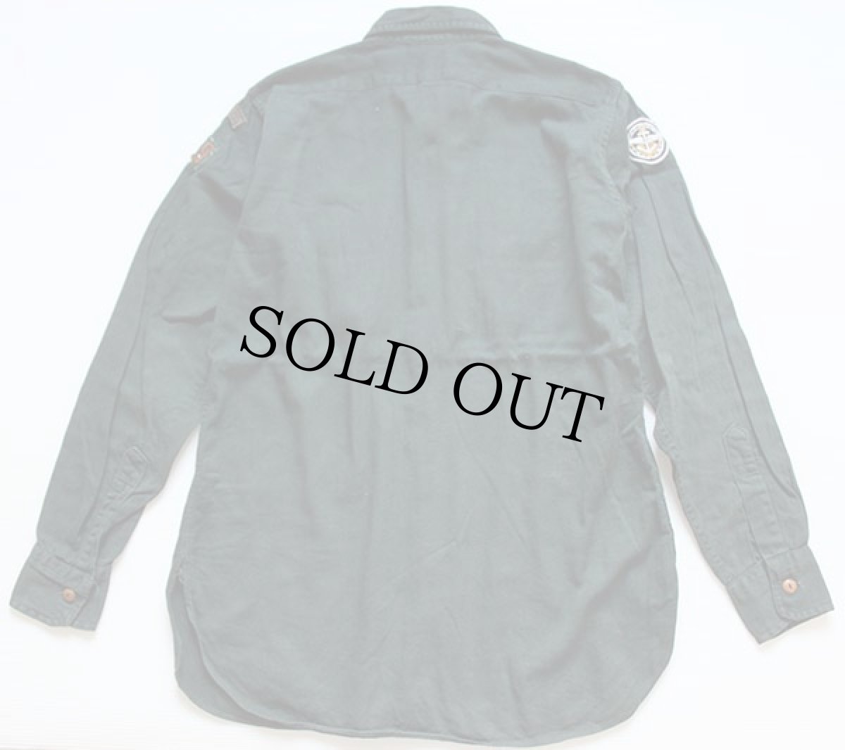 画像2: 50s BSA EXPLORERS ボーイスカウト マチ付き コットンシャツ (2)