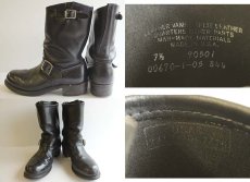 画像3: 70s USA製 UNKNOWN スチールトゥ エンジニアブーツ 7.5  (3)