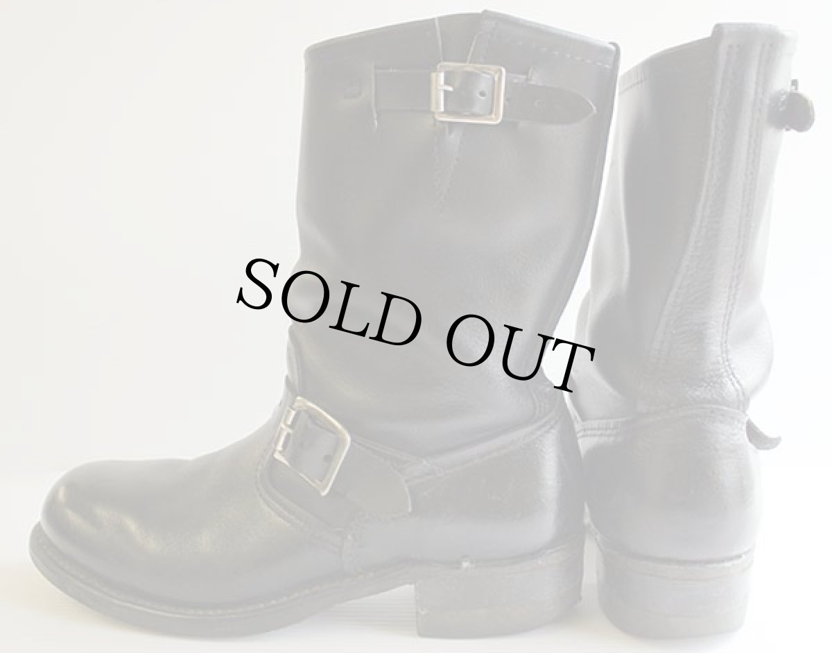 画像2: 70s USA製 UNKNOWN スチールトゥ エンジニアブーツ 7.5  (2)