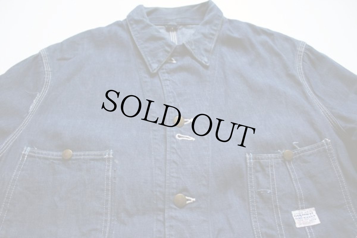 画像3: 60s USA製 SEARS HERCULESヘラクレス VAT DYEDバットダイ デニム カバーオール (3)