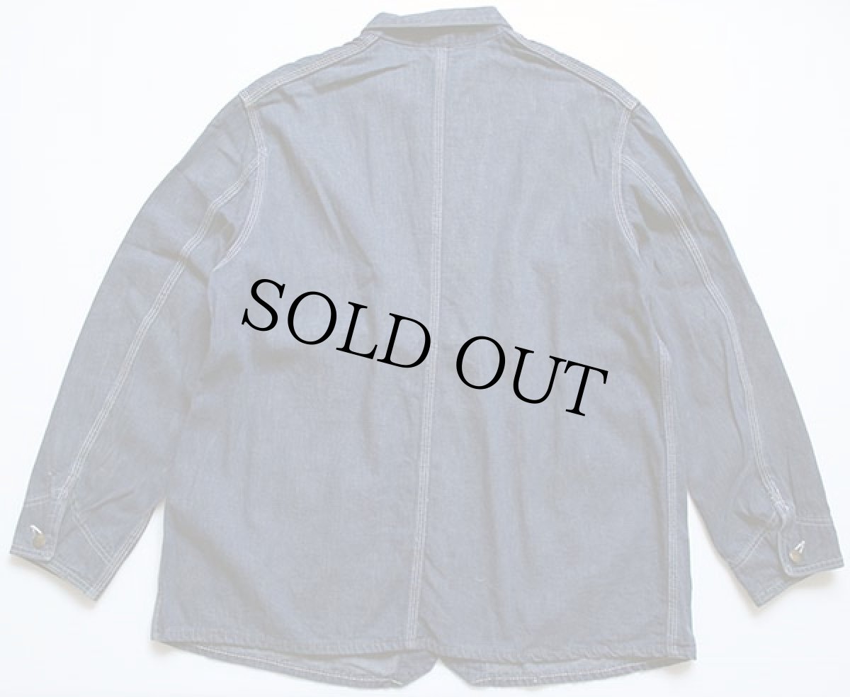 画像2: 60s USA製 SEARS HERCULESヘラクレス VAT DYEDバットダイ デニム カバーオール (2)