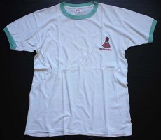 画像2: 60's HANESPORT SASAKWA染み込みプリント TシャツXL★b (2)