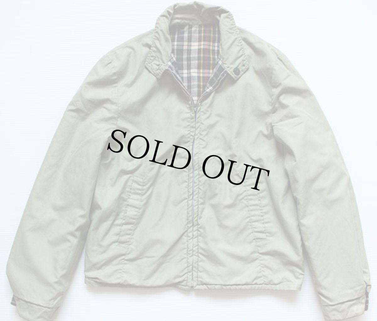 画像2: 60's UNKNOWNマドラスチェック コットンジャケット  (2)