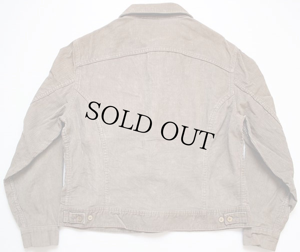 画像2: 70's USA製 Leeリー コーデュロイジャケット 茶 (2)