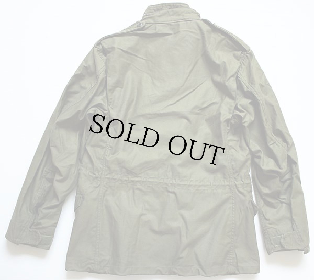 画像2: 60s 米軍 U.S.ARMY M-65 フィールドジャケット 2nd オリーブグリーン S-S (2)