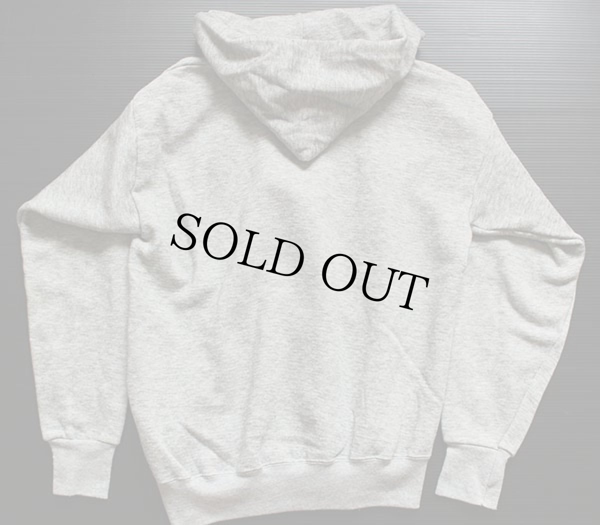 画像2: 80s USA製 Pannill スウェット ジップパーカー 杢グレー L (2)