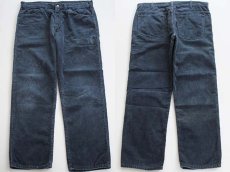 画像1: 70s LEVI'Sリーバイス 518 BIGE コーデュロイパンツ 紺 w33 (1)