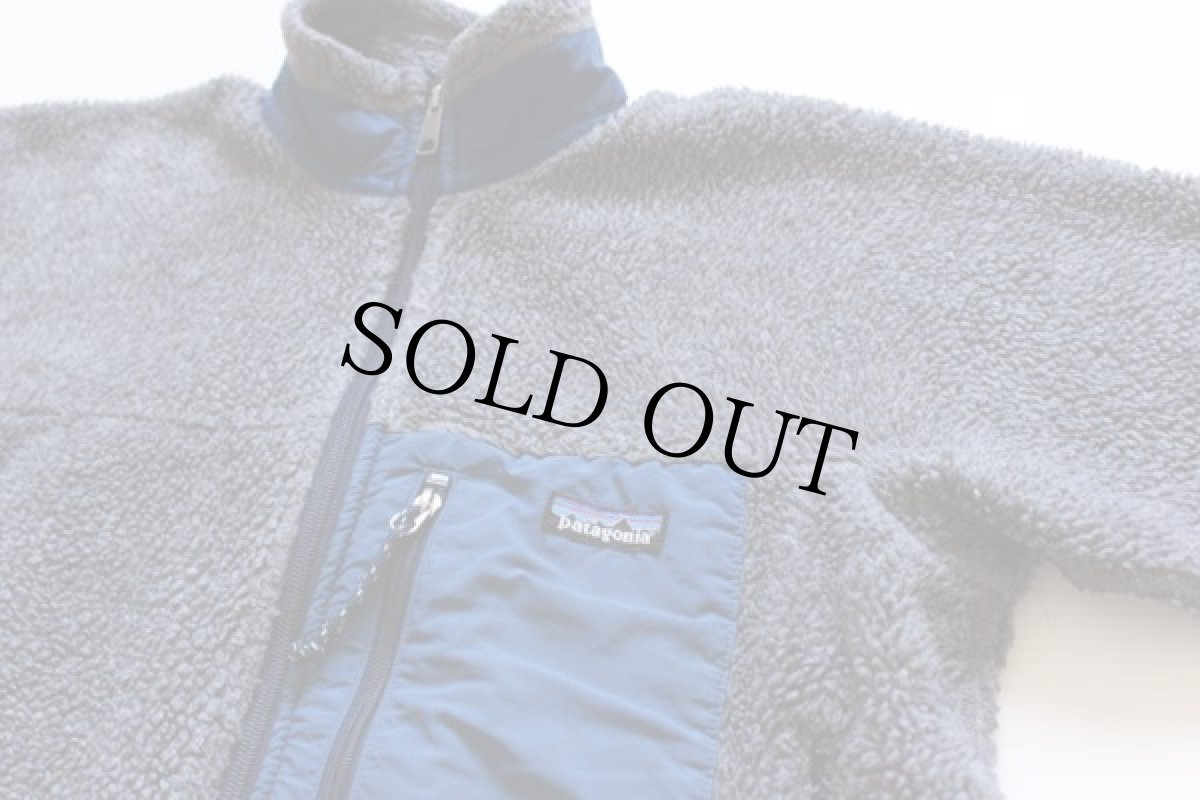 画像2: 00s USA製 patagoniaパタゴニア レトロX パイル フリースジャケット グレー S (2)