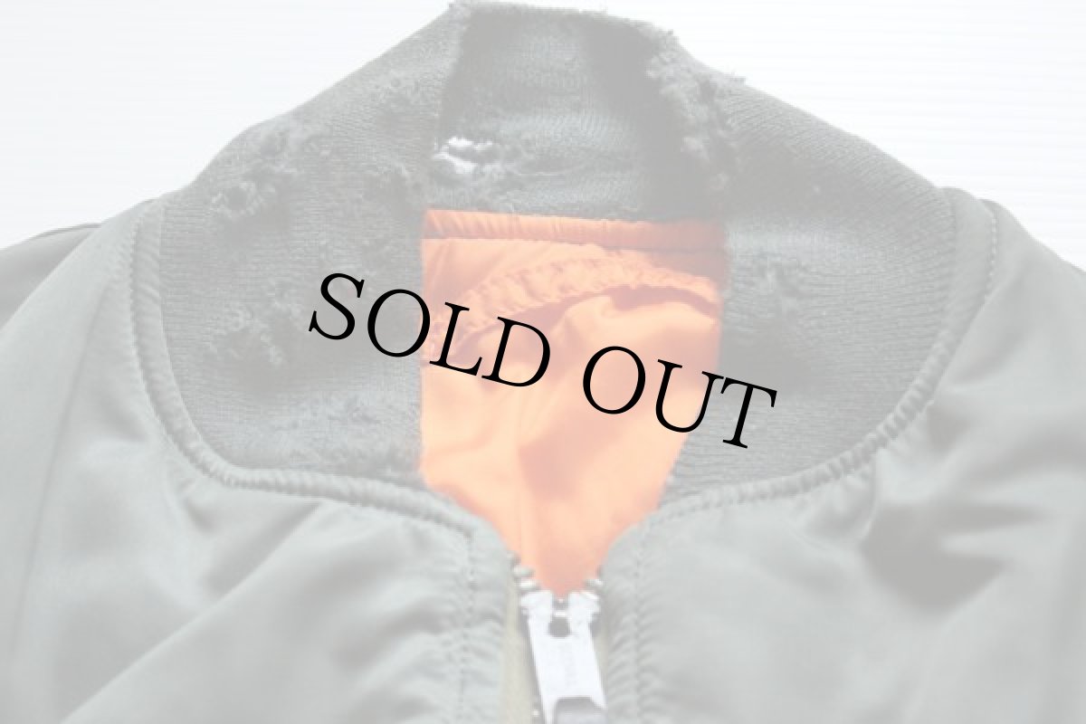 画像4: 80s 米軍 USAF MA-1 82790F フライトジャケット M (4)