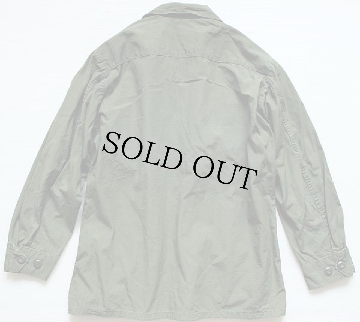 画像2: 60s 米軍 U.S.ARMY ジャングルファティーグジャケット S-S (2)