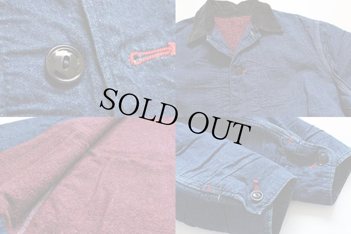 画像3: 60s UNKNOWN ライナー付き デニム カバーオール (3)