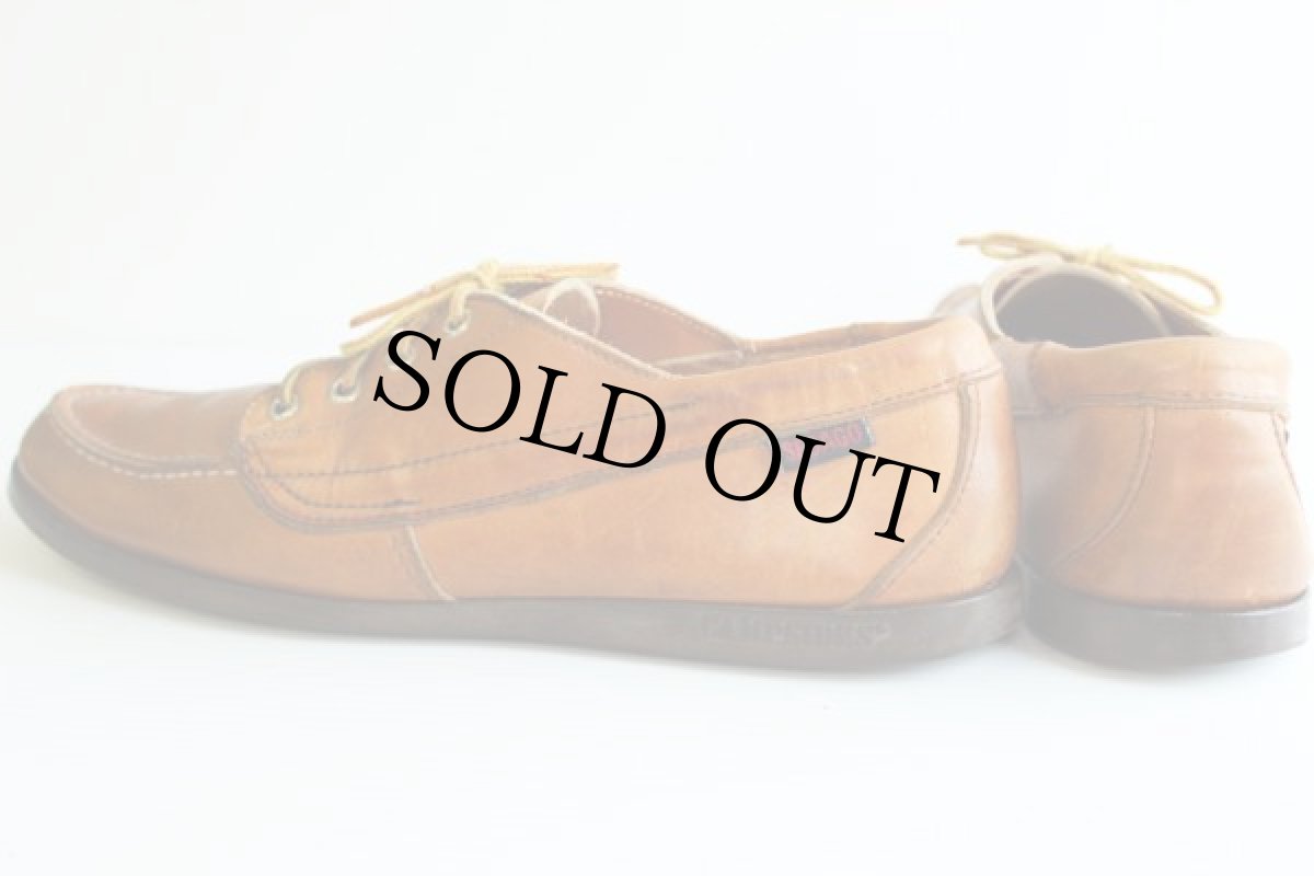 画像2: 80s USA製 SEBAGO CAMPSIDES セバゴ モカシン レザーシューズ (2)