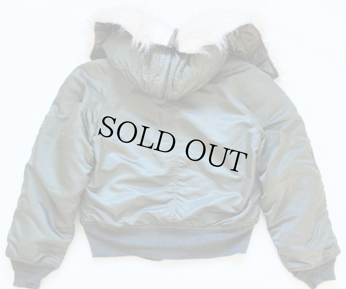 画像2: 80s 米軍 USAF N-2Bフライトジャケット S (2)