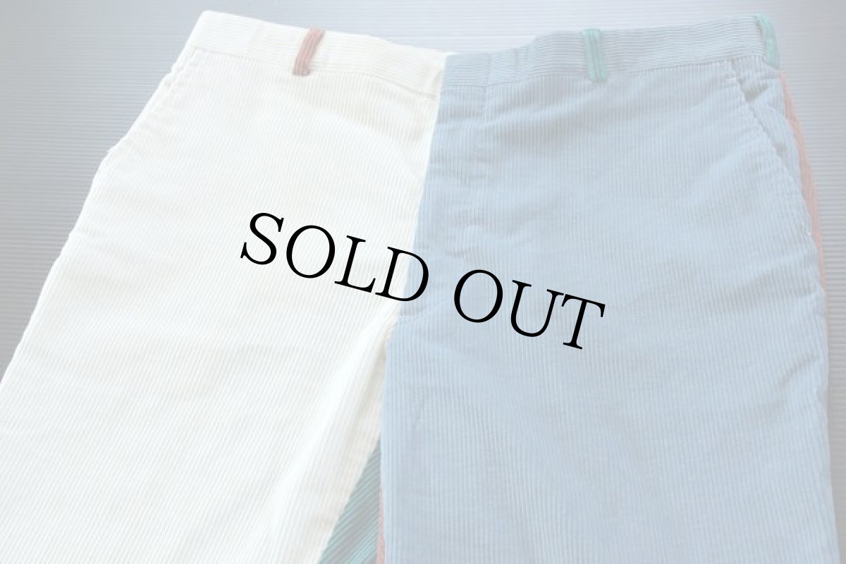 画像2: USA製 John Alexander クレイジーパターン 太畝 コーデュロイパンツ w36★スラックス (2)