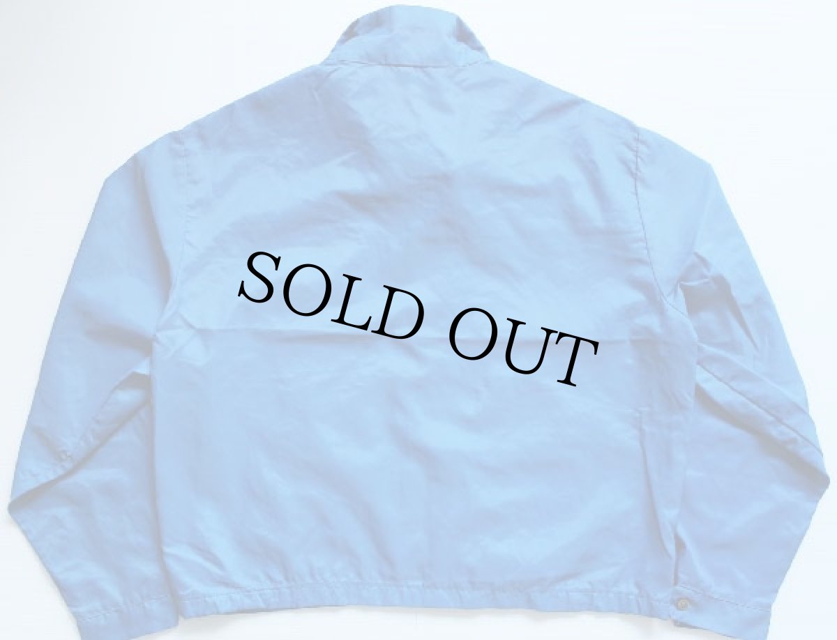 画像2: 70s Bonner CHEVROLET Corvette シボレー コルベット パッチ付き ナイロン レーシングジャケット 青 L (2)