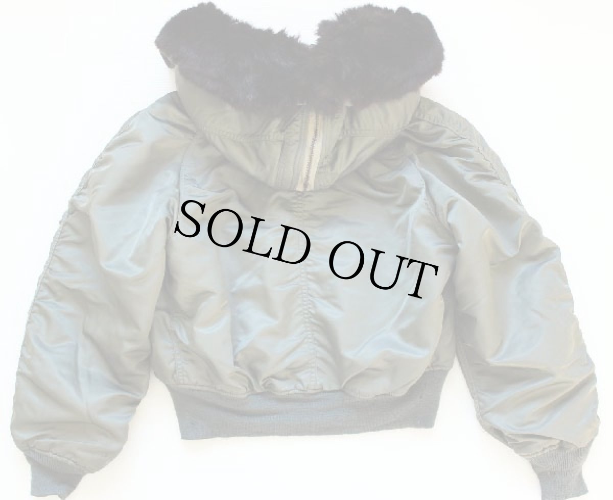 画像2: 70s 米軍 USAF N-2B フライトジャケット カスタム M★ALPHAアルファ (2)