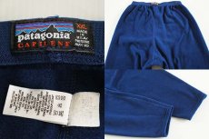 画像3: 90s USA製 patagoniaパタゴニア CAPILENEキャプリーン インナー フリースパンツ 青 XXL (3)