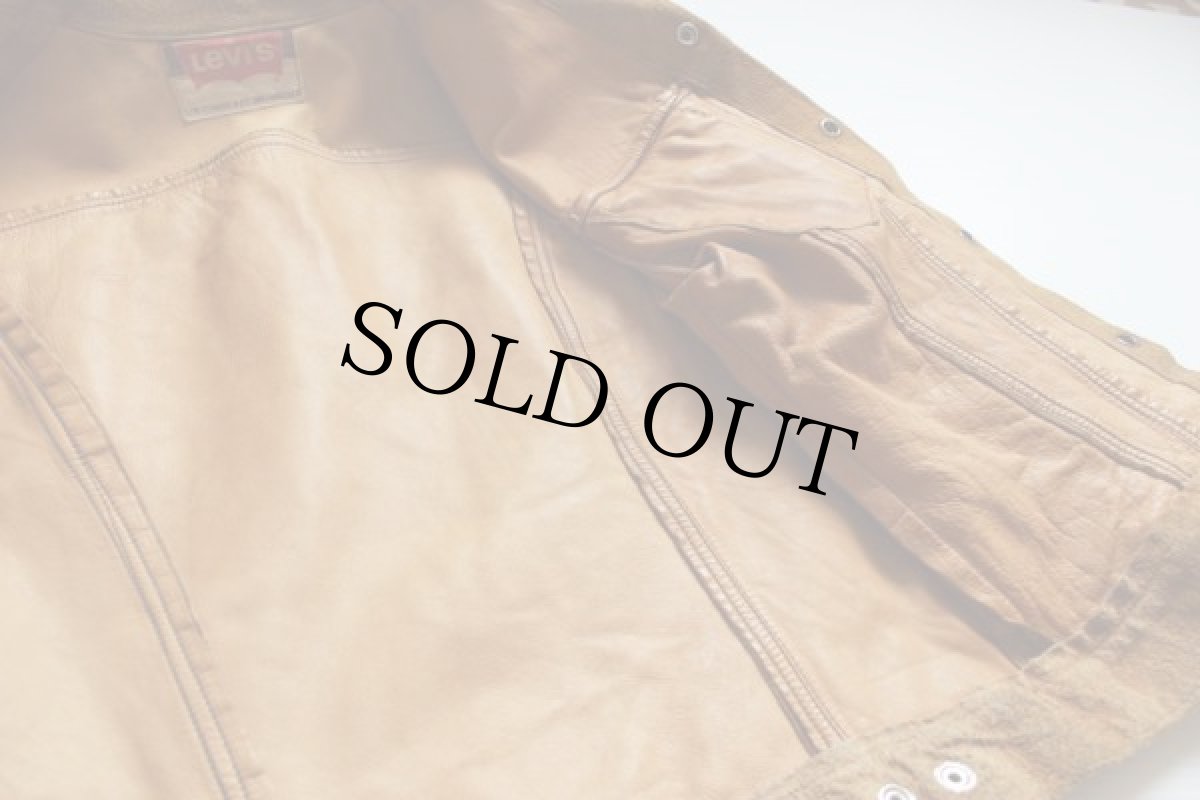 画像5: 60s LEVI'Sリーバイス BIGE スエードレザージャケット (5)