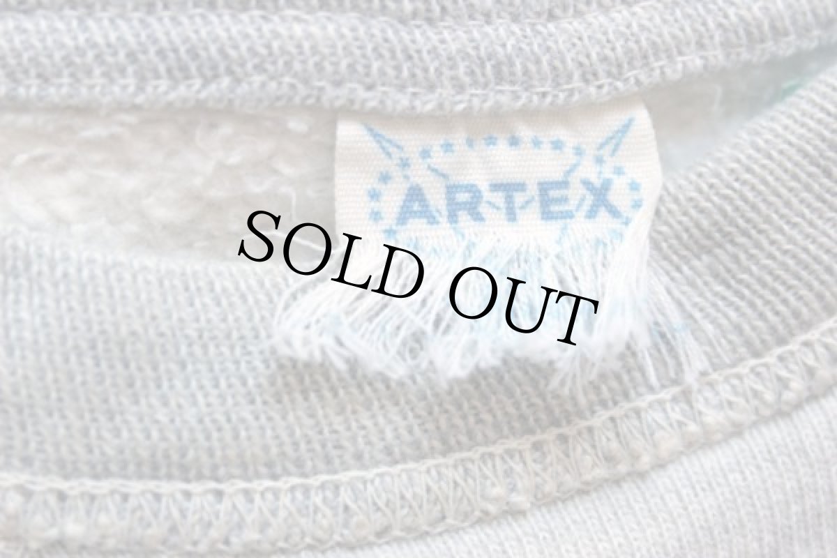 画像3: 60s ARTEX フロッキープリント スウェット (3)