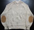 80s 香港製 ORVIS エルボーパッチ ドライバーズ ニット カーディガン 80s 香港製 ORVIS エルボーパッチ ドライバーズ ニット
