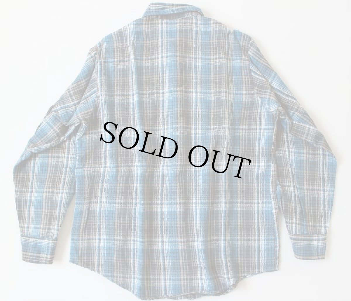 画像2: 70s JCPenney BIGMACビッグマック コットン ライト フランネルシャツ M (2)