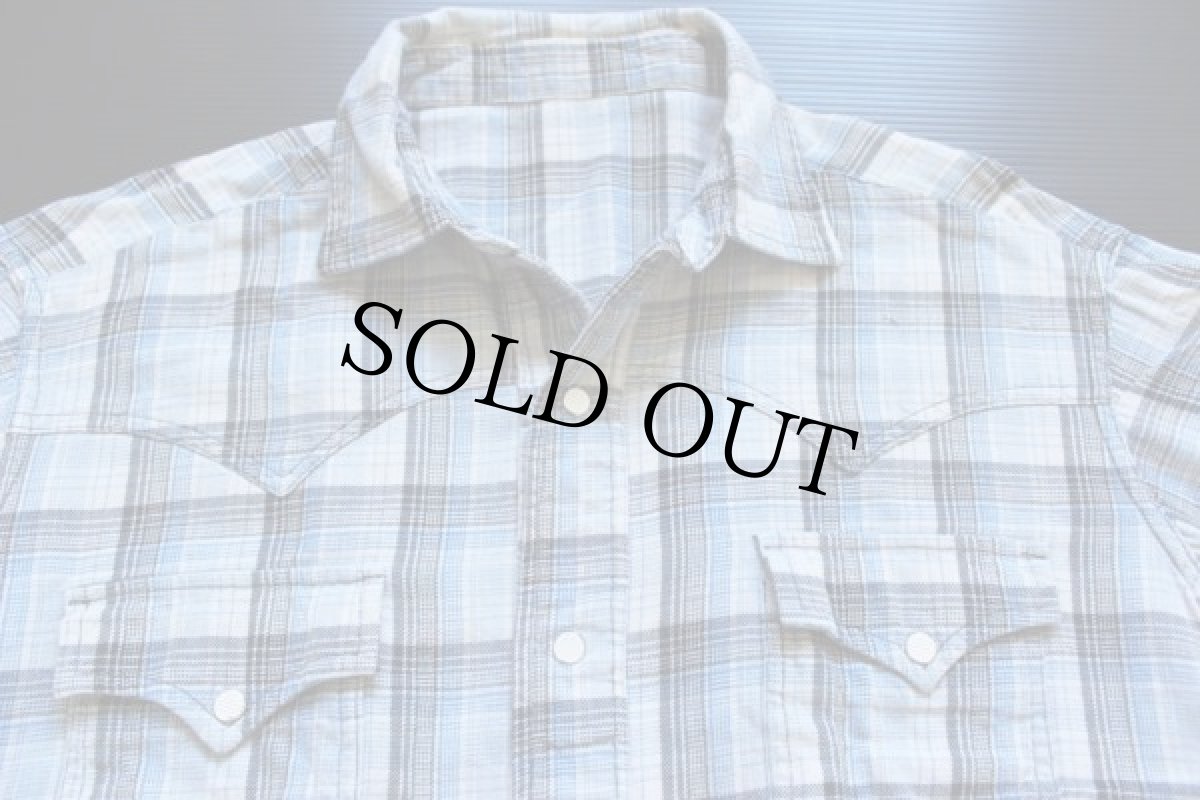 画像4: 60s UNKNOWN イチゴボタン ウエスタンネルシャツ (4)