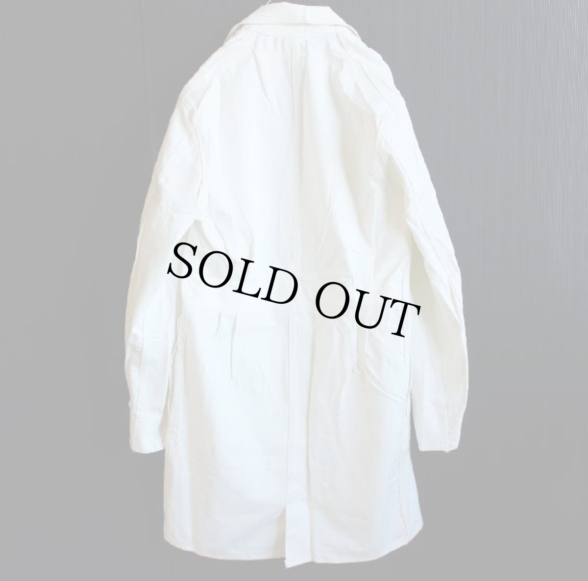 画像2: デッドストック★50s GO-PFOR ヘリンボーン ショップコート 36 (2)