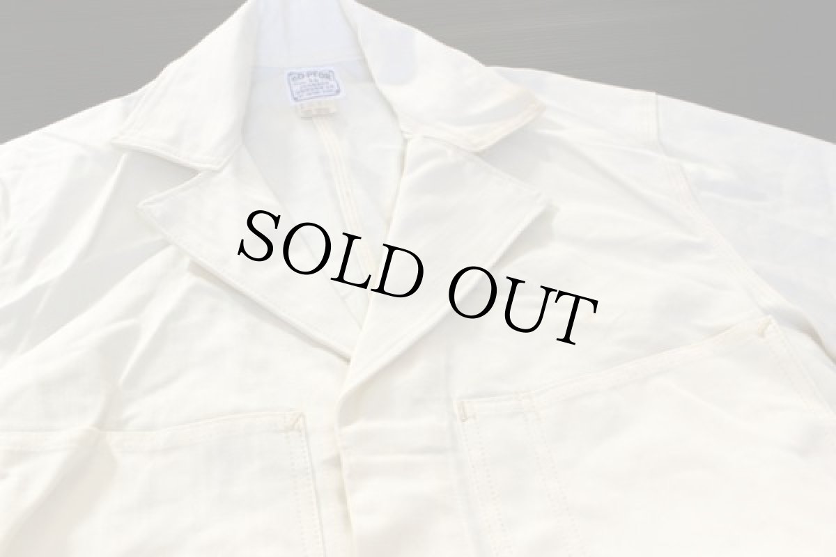 画像3: デッドストック★50s GO-PFOR ヘリンボーン ショップコート 36 (3)